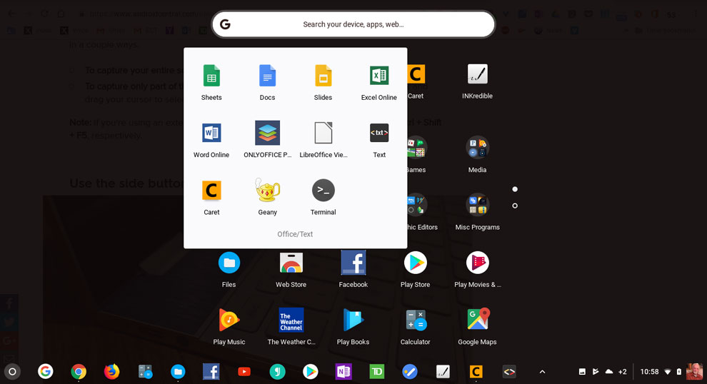 Install android apps on chromium os